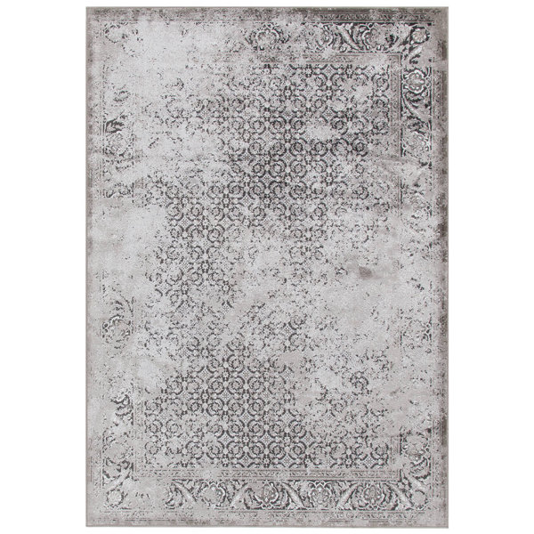 ABCItaliasurl Vivace Handwoven Grey Rug Wayfair.co.uk